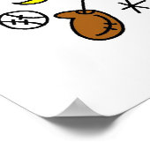 Poster T-shirts et cadeaux de baseball Dive Girls Softbal (Coin)