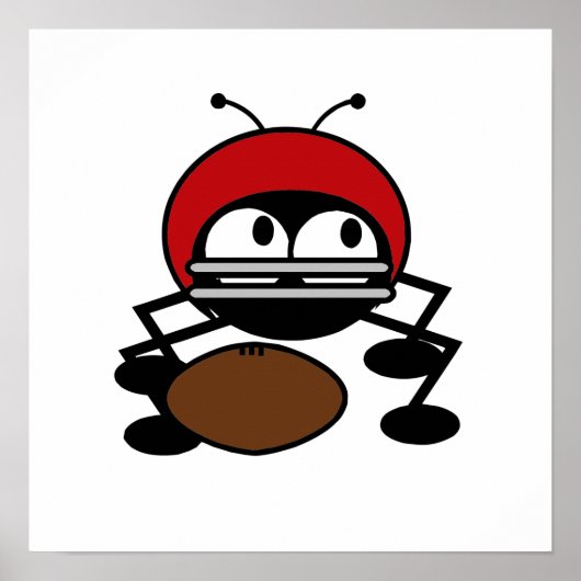 Poster T-shirts et cadeaux de football Bug (Devant)