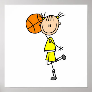 Poster T-shirts et cadeaux du Joueur de basket-ball de fi
