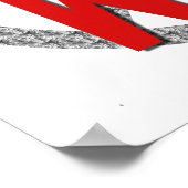 Poster T-shirts et cadeaux du symbole de la paix Stop War (Coin)