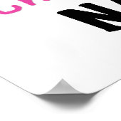 Poster T-shirts et cadeaux roses totalement (Coin)