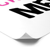 Poster T-shirts et cadeaux roses totalement (Coin)