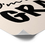 Poster T-shirts et cadeaux Smiling New Grand-père (Coin)