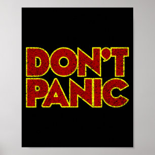 Poster T-shirts Fun Nostalgiques N'ayez Pas Peur - Clic F
