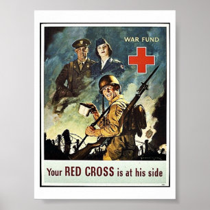Poster Ta Croix Rouge Est De Son Côté