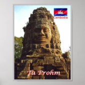 Poster Ta Prohm - Cambodge - (Devant)