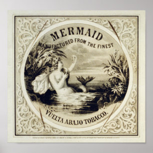 Poster Tabac de sirène