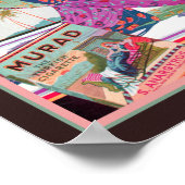 Poster Tabac turc de Murad 1919 (Coin)