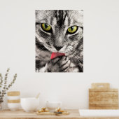 Poster tabby-114782 tabby cat fermer portrait féline an (Cuisine)