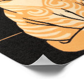 Poster Tabby Cat - Julie De Graag (Coin)