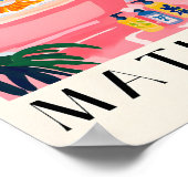 Poster Tabby Chat Dans Une Baignoire, Amusante Salle De B (Coin)