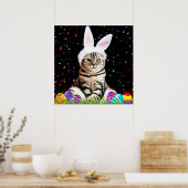 Poster Tabby de Pâques (Cuisine)