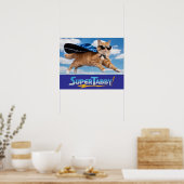 Poster Tabby Superhero (Cuisine)