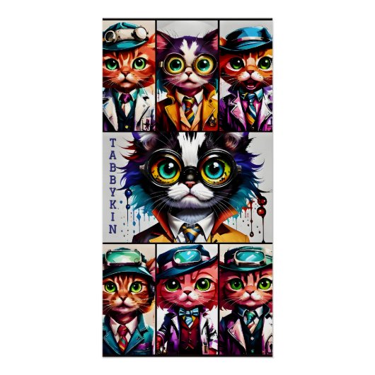 Poster Tabbykin Detective Agency College (Devant)