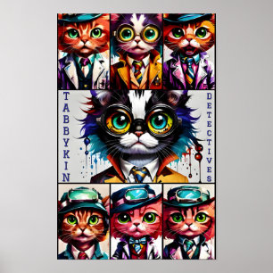 Poster Tabbykin Detective Agency College