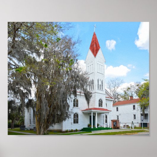 Poster Tabernacle Baptist Church, Beaufort (Devant)