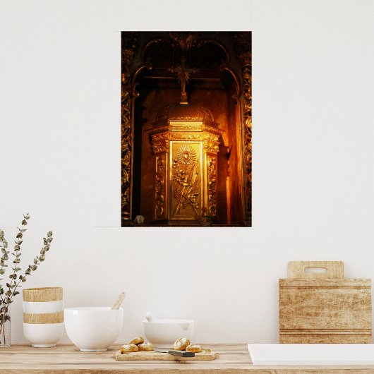 Poster Tabernacle catholique (Cuisine)