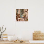 Poster Table basse de cour française de campagne (Cuisine)