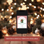 Poster Table cadeau Fête des mariées du marché de Noël ro