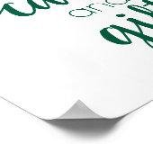 Poster Table cadeau simple | Hunter Green N'importe quell (Coin)