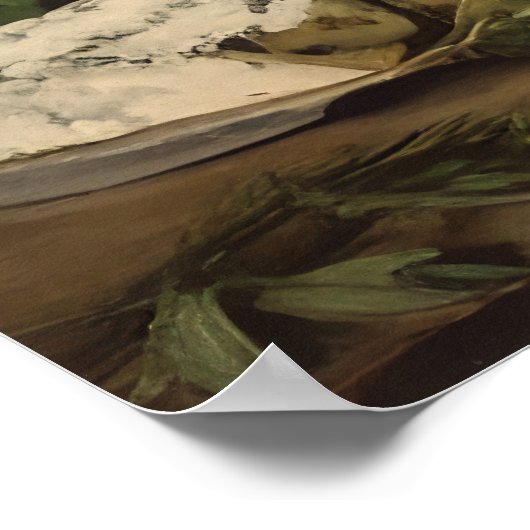 Poster Table d'alimentation agricole - peinture de la vie (Coin)