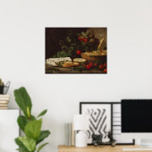 Poster Table d'alimentation agricole - peinture de la vie (Bureau à domicile)