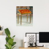 Poster Table de cartes, c.1770 (Bureau à domicile)
