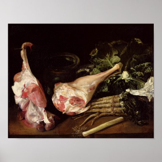 Poster Table de cuisine, Vie morte (Devant)