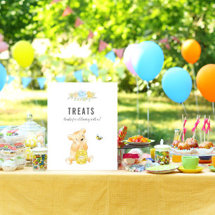 Poster Table de friandises adorable pour la baby shower g