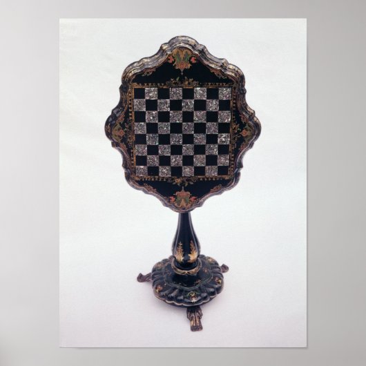 Poster Table de jeux, c.1850-60 (Devant)