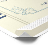 Poster Table de livre Sièges Mariage Bibliothèque 8 table (Coin)