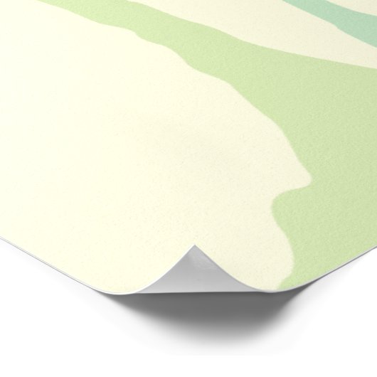 Poster Table de mariage de destination Plan 2 (Coin)