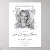 Poster Table de Mariage Photo de Remembrance des Êtres Ch (Devant)