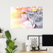 Poster Table de mariage sous le soleil (Bureau à domicile)