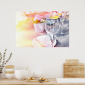 Poster Table de mariage sous le soleil (Cuisine)