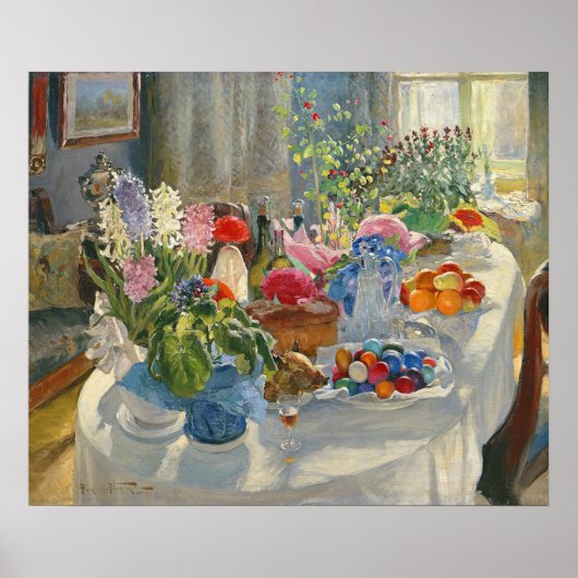Poster Table de Pâques (Devant)