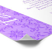 Poster Table de réception de mariage 2 en 1 Toppers & Men (Coin)