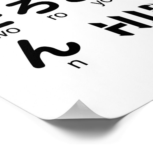 Poster Table japonaise Hiragana (Hanafuda) (Coin)