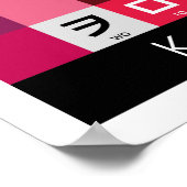 Poster Table japonaise Hiragana & Katakana (Coin)