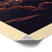 Poster Table Mountain Cape Town - Afrique du Sud V04 (Coin)