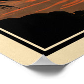 Poster Table Mountain Cape Town - Afrique du Sud V06 (Coin)