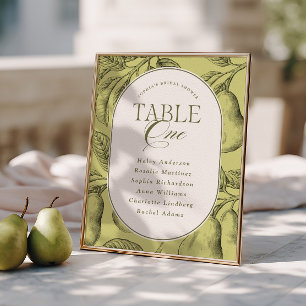 Poster Table Parfait pour la Fête de Fiançailles 1