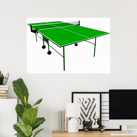 Poster Table Ping (Bureau à domicile)