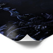 Poster Tableau de siège d'élégance gothique foncé de minu (Coin)