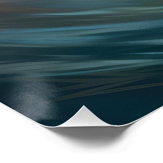 Poster Tableau de surf de plage beagle (Coin)