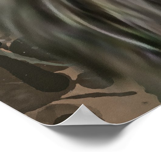 Poster Tableaux de fentes (Coin)