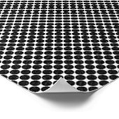 Poster Tableaux de points optiques Abstraits (Coin)