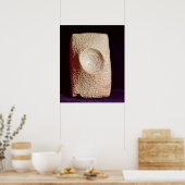 Poster Tablet avec inscription cunéiforme (Cuisine)