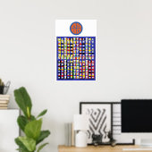 Poster Tablet Enochian (Bureau à domicile)