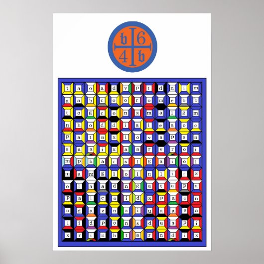 Poster Tablet Enochian (Devant)